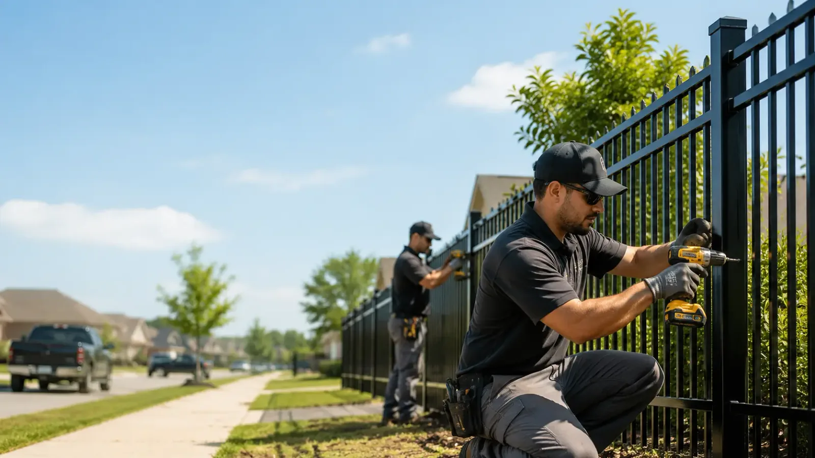 Metal Fence Installation in Albion, IN